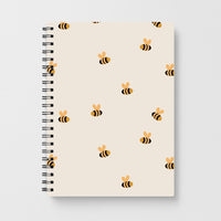 Spring Bee Pattern Notebook