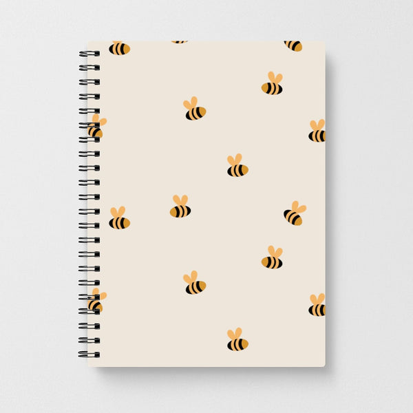Spring Bee Pattern Notebook