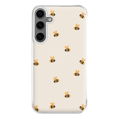 Spring Bee Pattern Phone Case for Galaxy S24FE