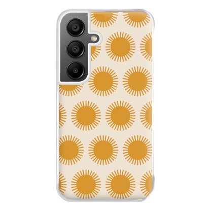 Spring Sunshine Phone Case for Galaxy A55