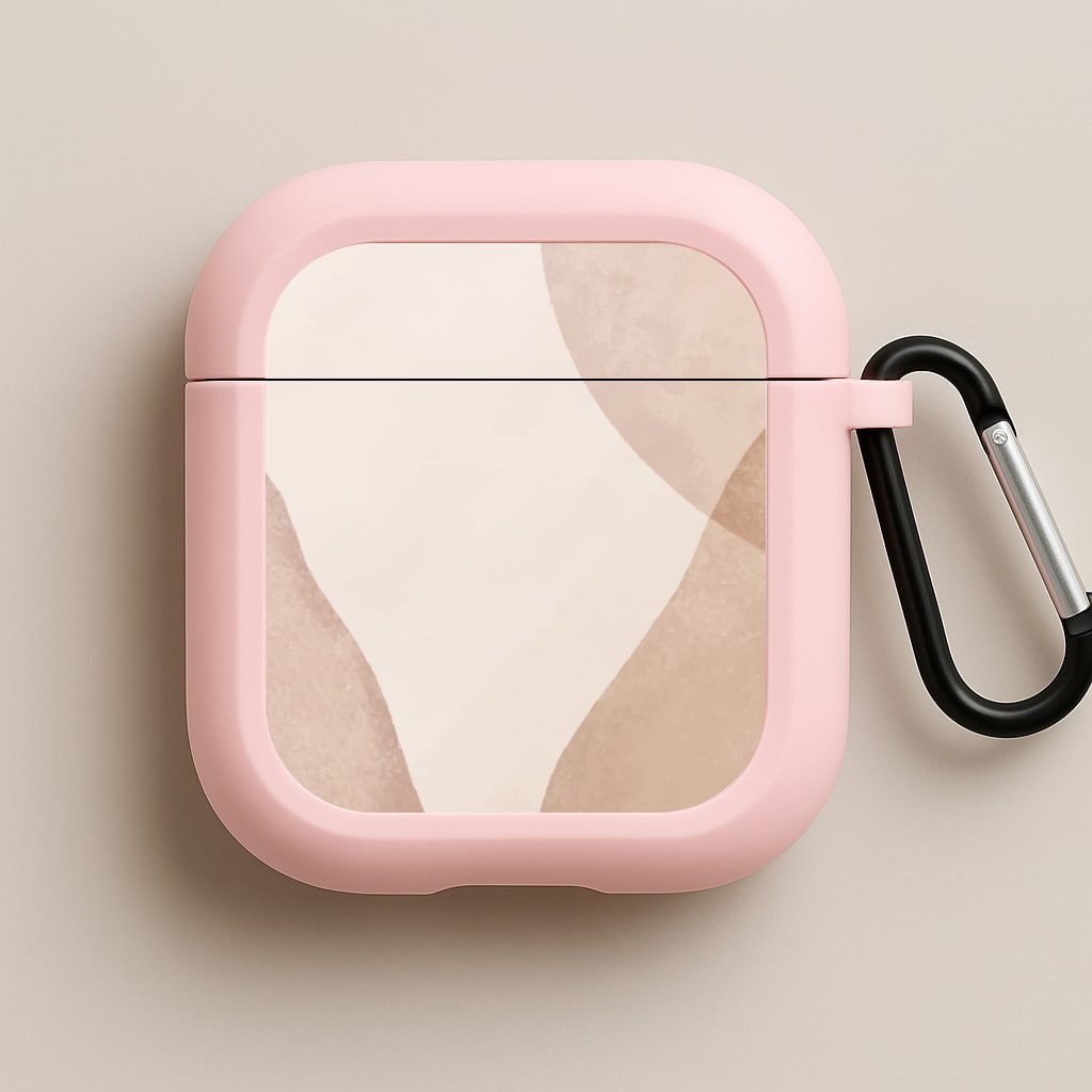 Boho Inspired Pink AirPods Case