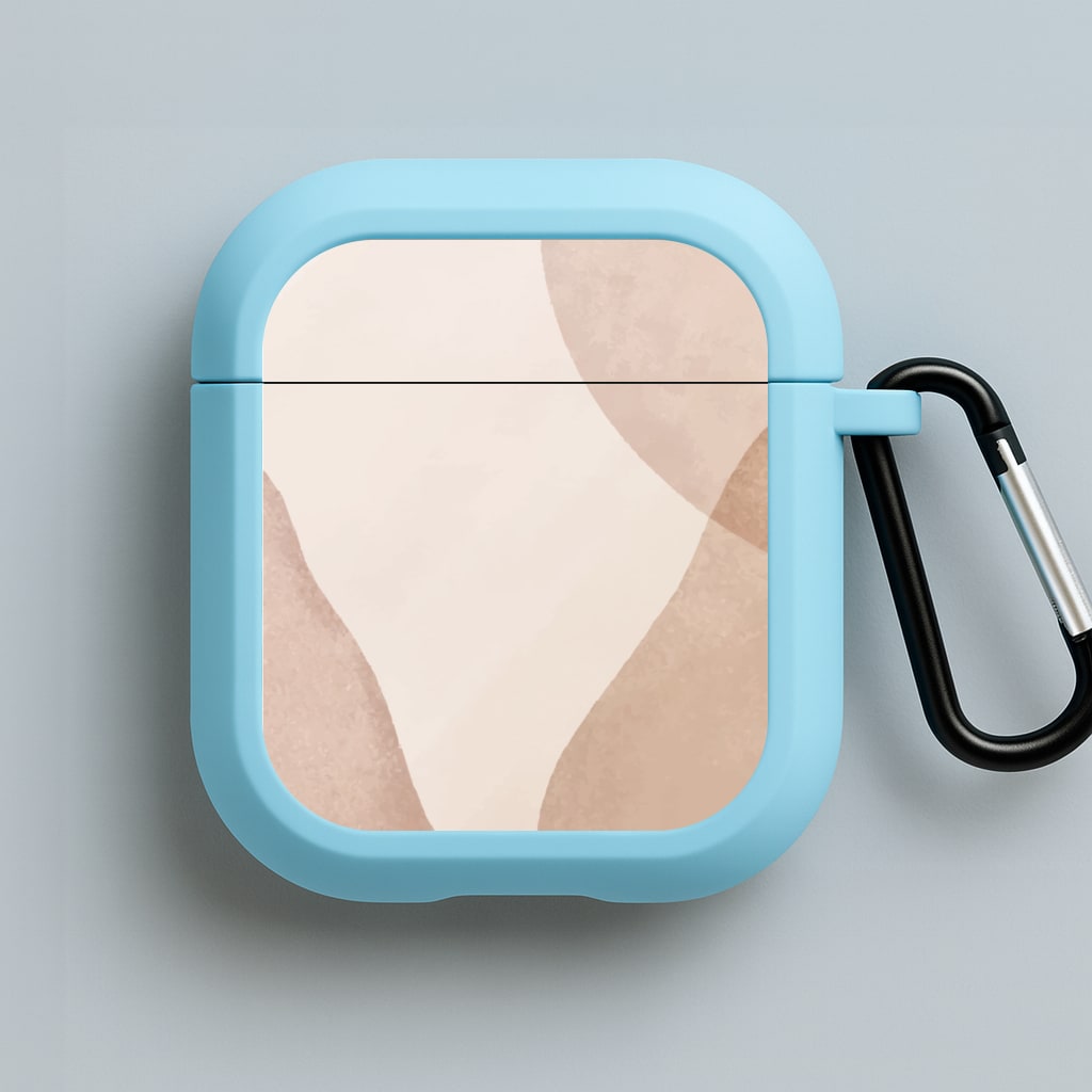Boho Inspired Blue AirPods Case