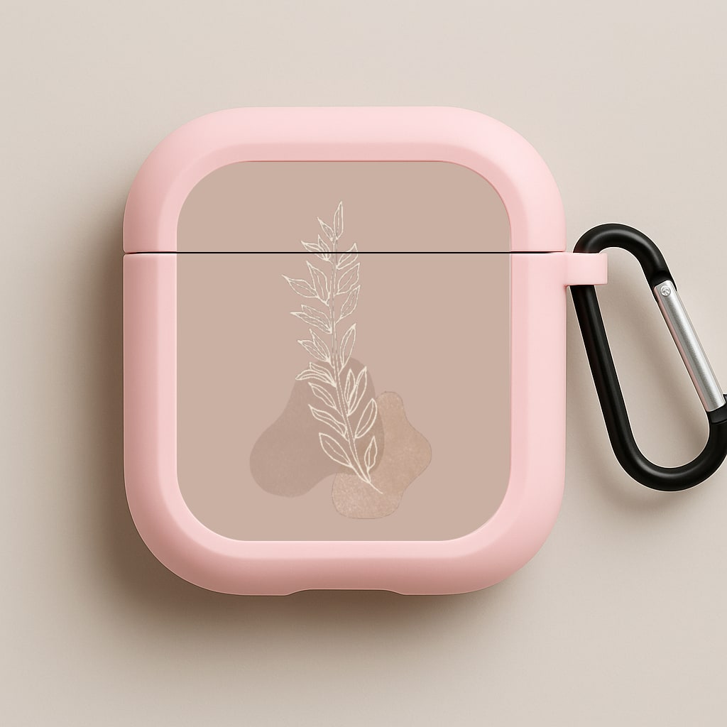 Spring Wheat Pink AirPods Case