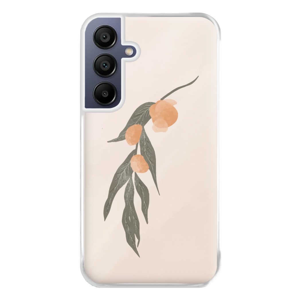 Spring Peaches Phone Case for Galaxy A16