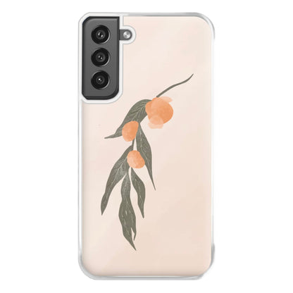 Spring Peaches Phone Case for Galaxy S21FE