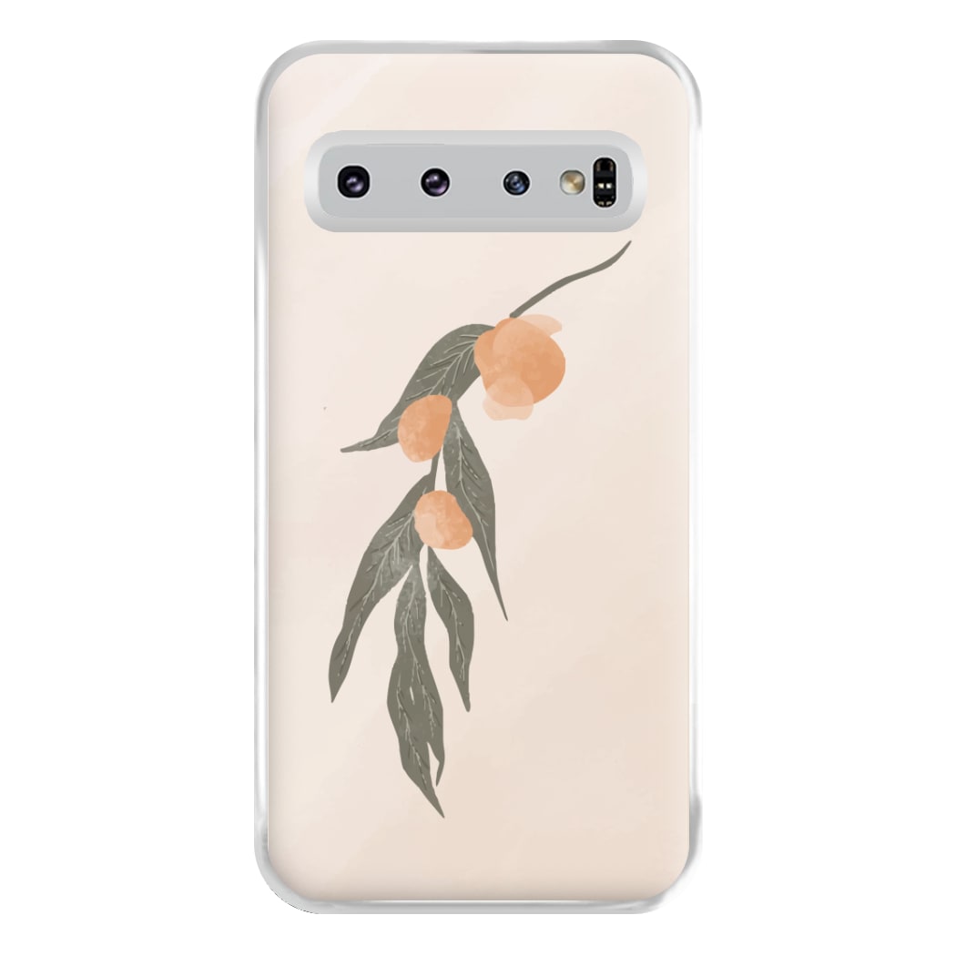 Spring Peaches Phone Case for Galaxy S10 Plus