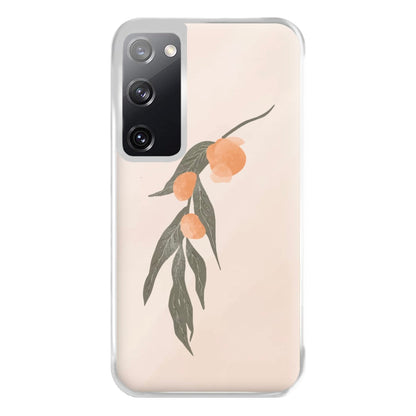 Spring Peaches Phone Case for Galaxy S20