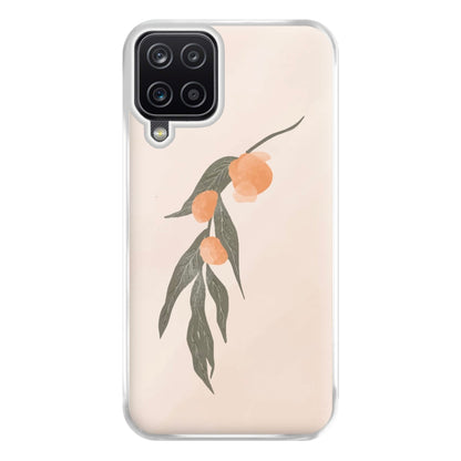 Spring Peaches Phone Case for Galaxy A12