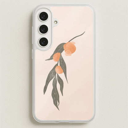 Spring Peaches Phone Case for Galaxy S25FE