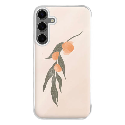 Spring Peaches Phone Case for Galaxy S24FE