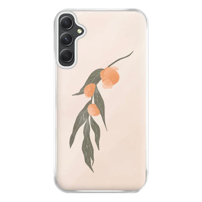 Spring Peaches Phone Case for Galaxy A34