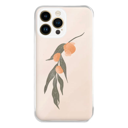 Spring Peaches Phone Case for iPhone 14 Pro Max