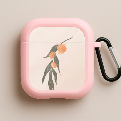 Spring Peaches Pink AirPods Case