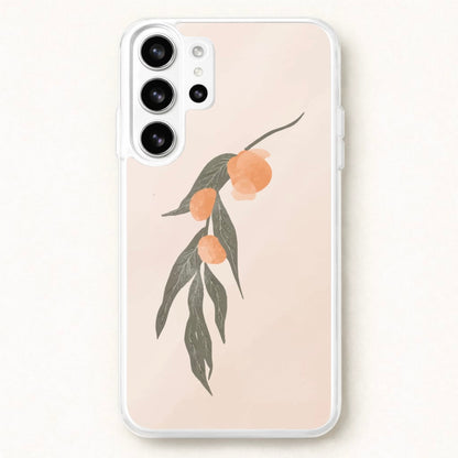 Spring Peaches Phone Case for Galaxy S26 Ultra