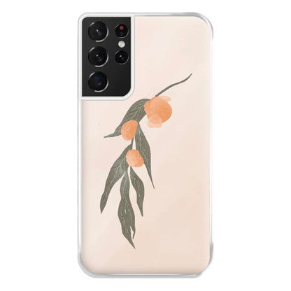 Spring Peaches Phone Case for Galaxy S21 Ultra