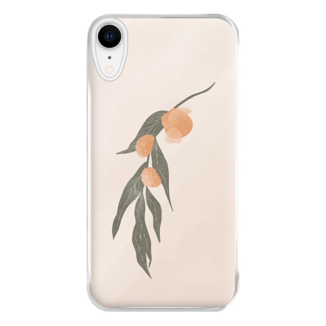 Spring Peaches Phone Case for iPhone XR