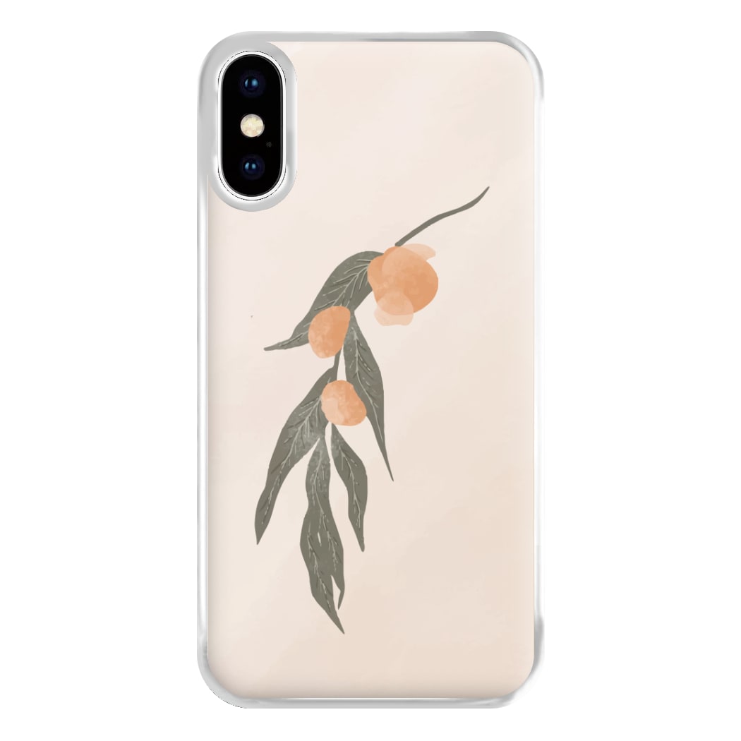 Spring Peaches Phone Case for iPhone XS Max