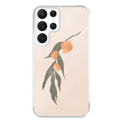 Spring Peaches Phone Case for Galaxy S22 Ultra