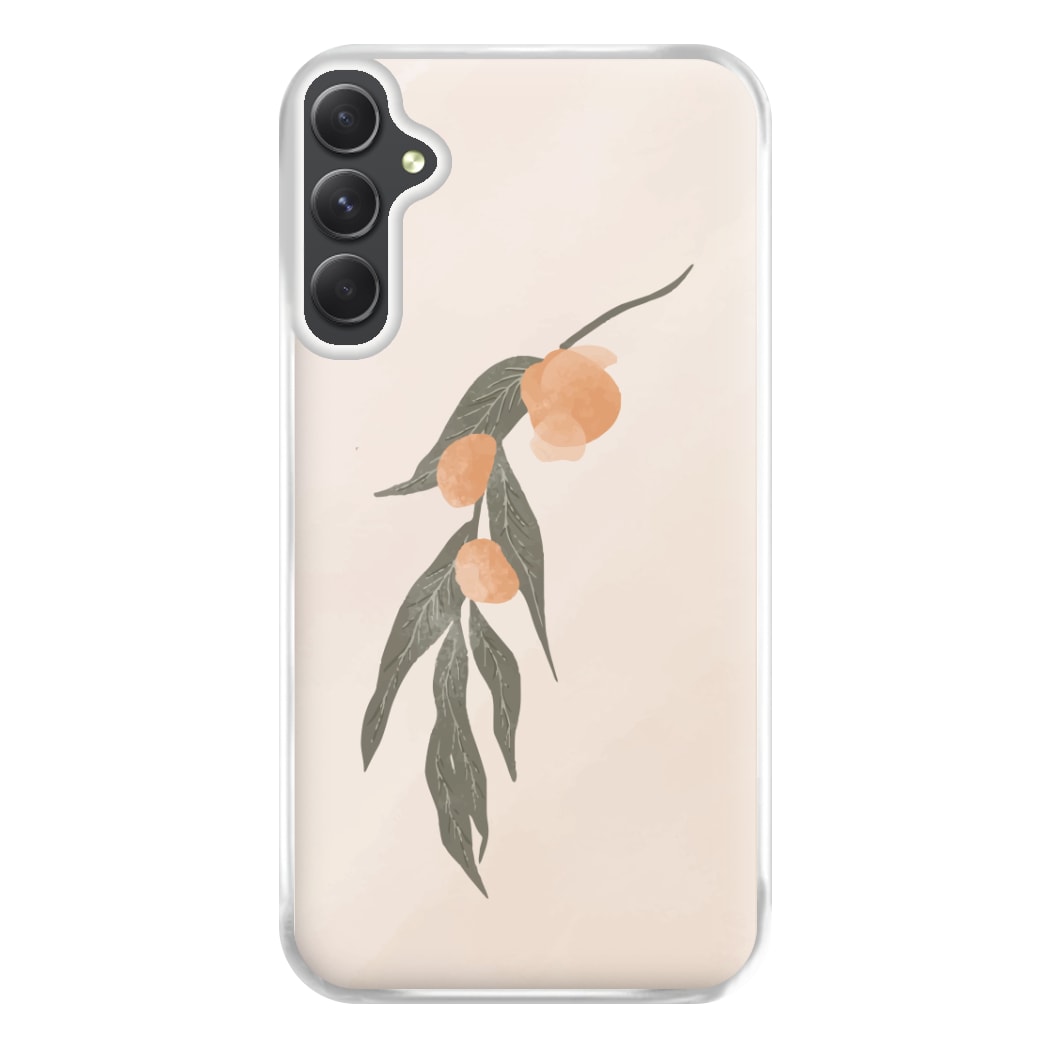 Spring Peaches Phone Case for Galaxy A54