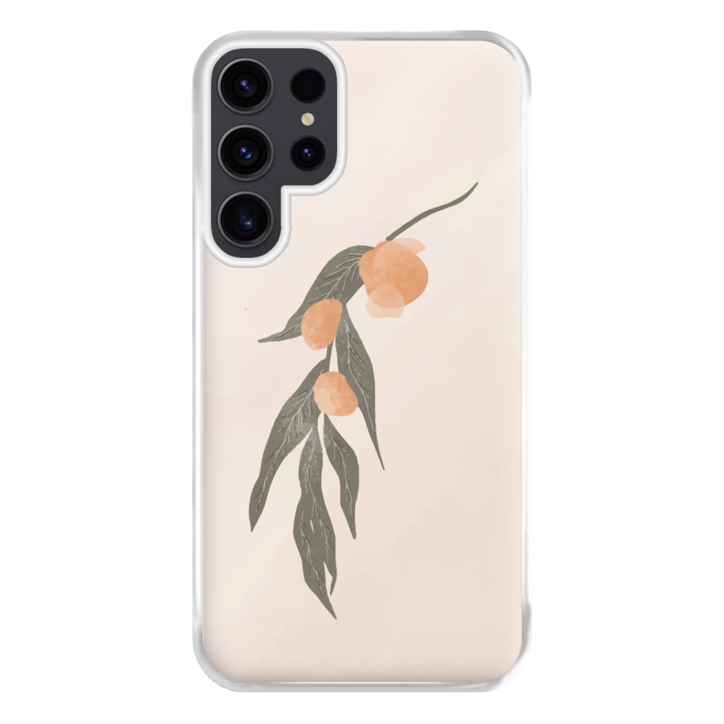 Spring Peaches Phone Case for Galaxy S23 Ultra