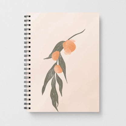 Spring Peaches Notebook
