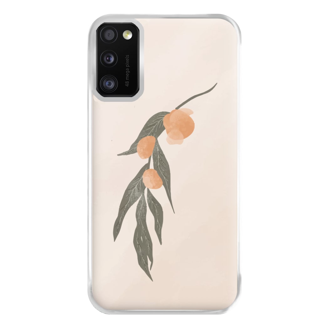 Spring Peaches Phone Case for Galaxy A41