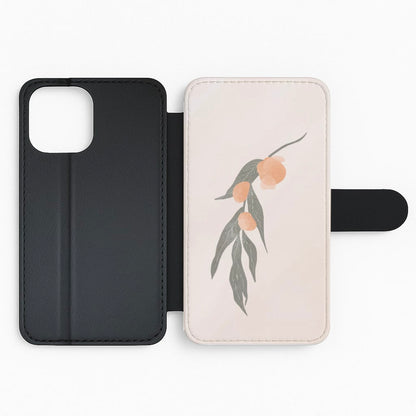 Spring Peaches Flip Phone Case