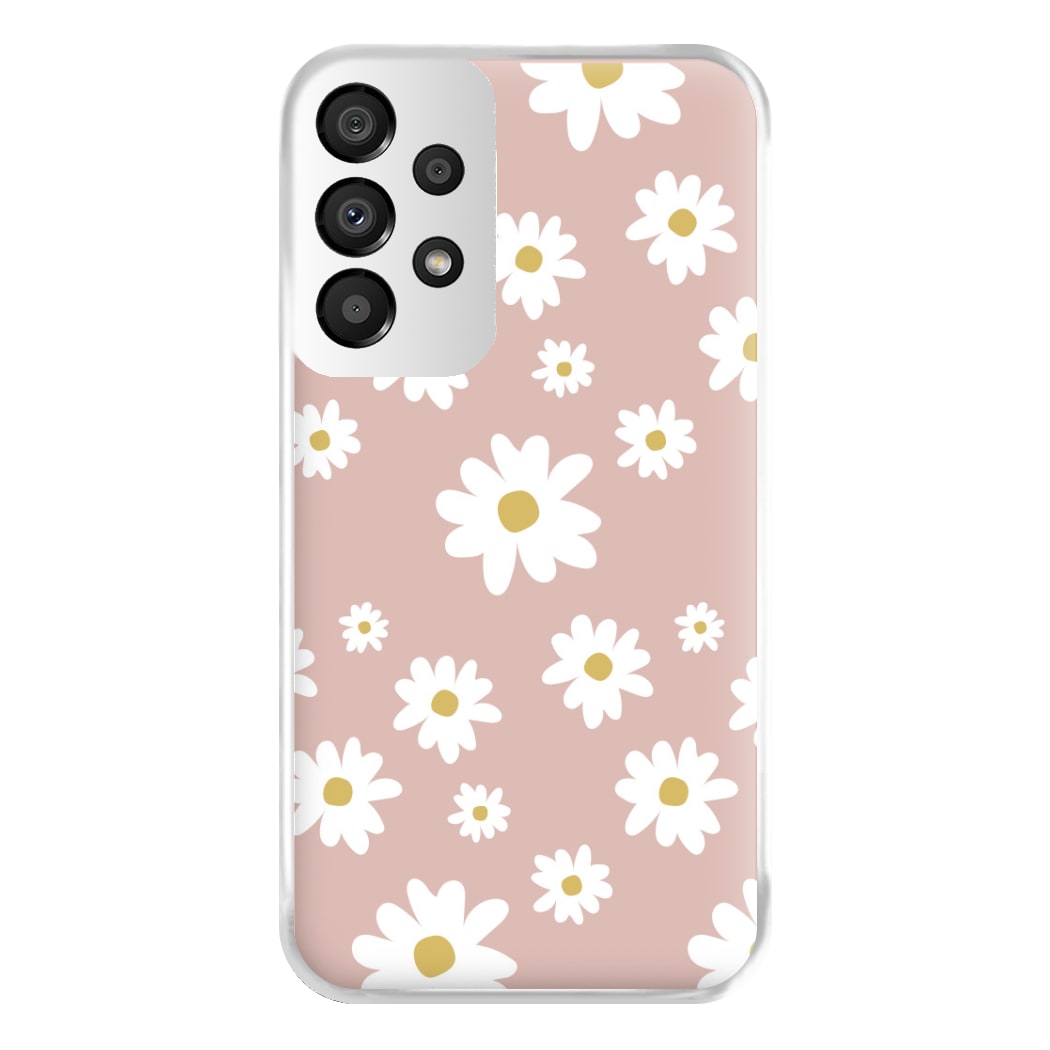 Spring Daisy Pattern Phone Case for Galaxy A33