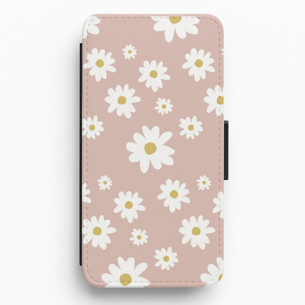 Spring Daisy Pattern Flip / Wallet Phone Case