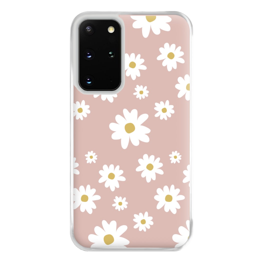 Spring Daisy Pattern Phone Case for Galaxy S20 Plus