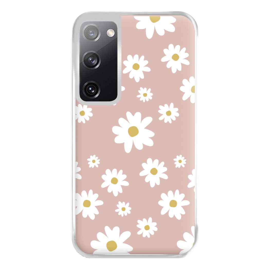 Spring Daisy Pattern Phone Case for Galaxy S20