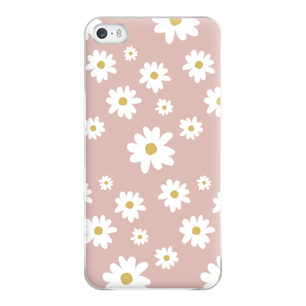 Spring Daisy Pattern Phone Case for iPhone 5 / 5s / SE 2016