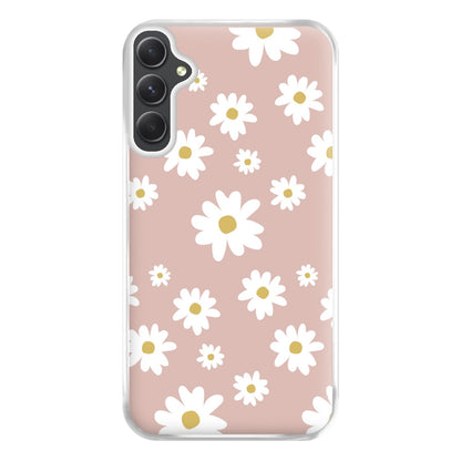 Spring Daisy Pattern Phone Case for Galaxy A34