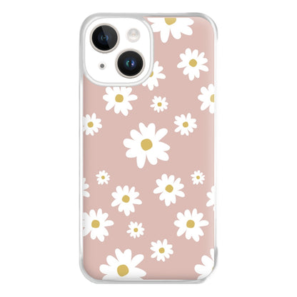 Spring Daisy Pattern Phone Case for iPhone 14