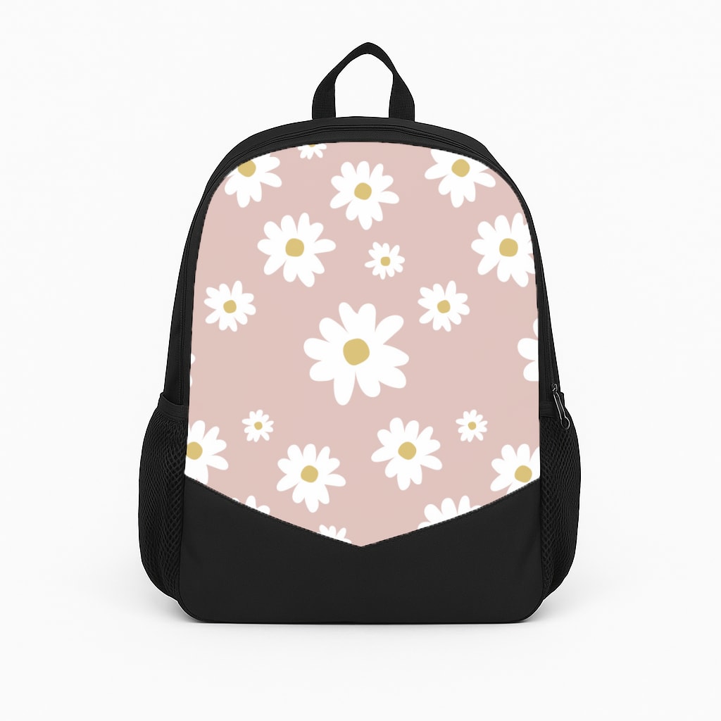 Spring Daisy Pattern Backpack