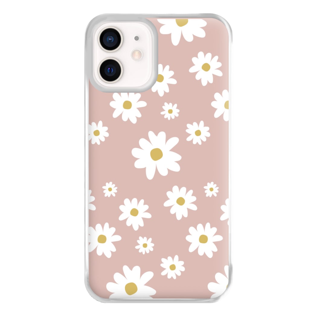 Spring Daisy Pattern Phone Case for iPhone 13 Mini