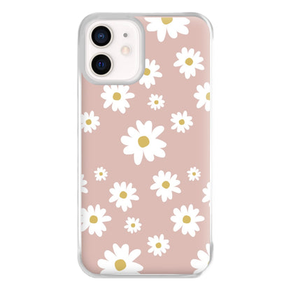 Spring Daisy Pattern Phone Case for iPhone 13 Mini