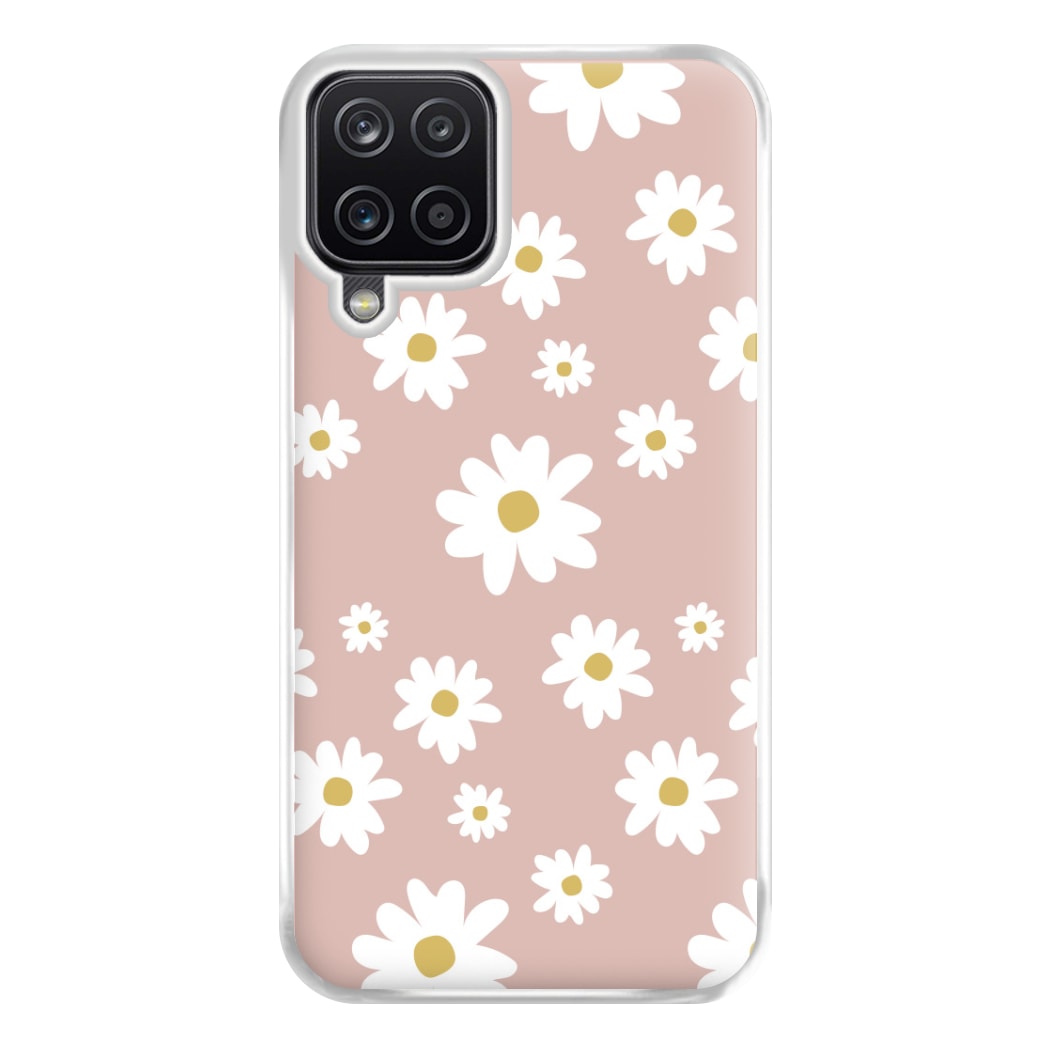 Spring Daisy Pattern Phone Case for Galaxy A12