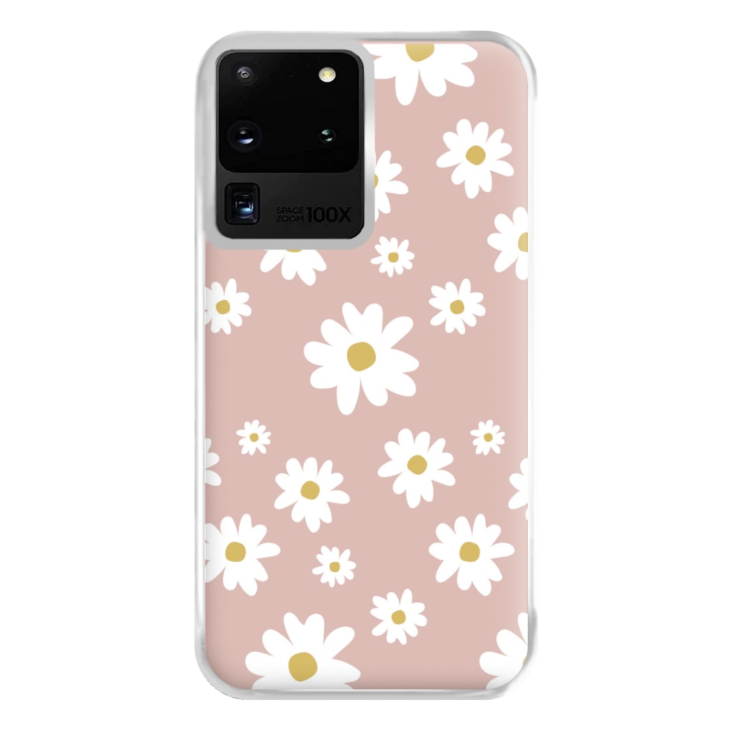 Spring Daisy Pattern Phone Case for Galaxy S20 Ultra