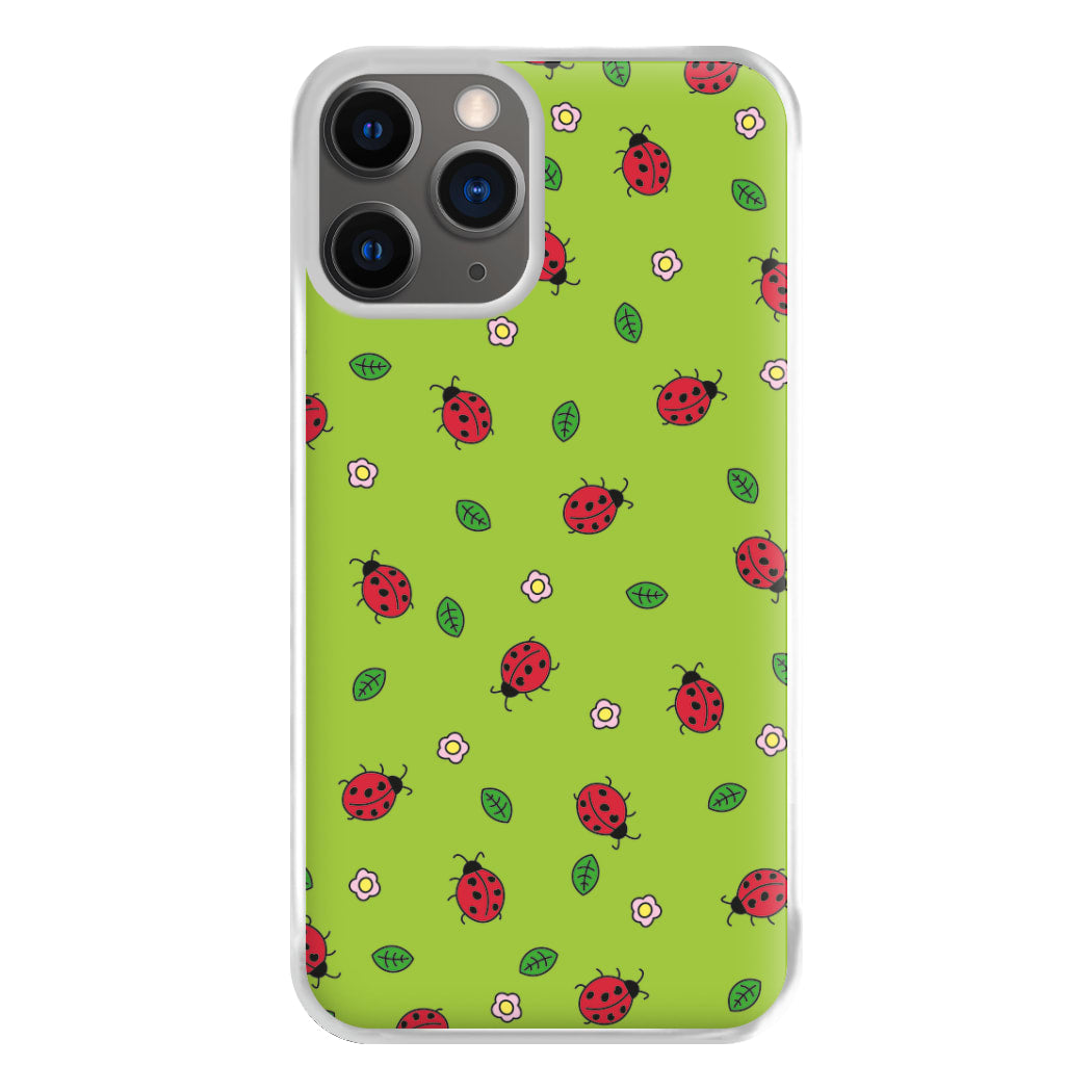 Ladybugs And Flowers - Spring Patterns Phone Case for iPhone 12 Pro Max