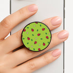 Ladybugs And Flowers - Spring Patterns Phone Grip