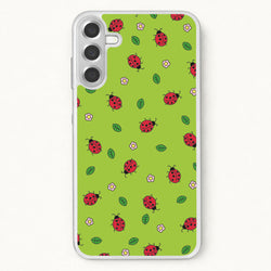 Ladybugs And Flowers - Spring Patterns Phone Case for Galaxy A37