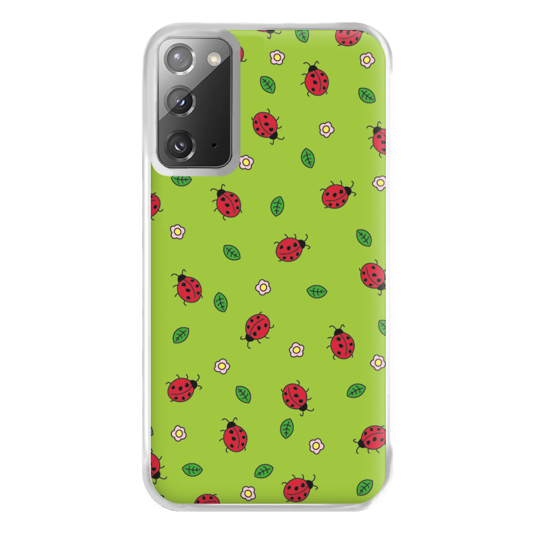 Ladybugs And Flowers - Spring Patterns Phone Case for Galaxy Note 20 Ultra