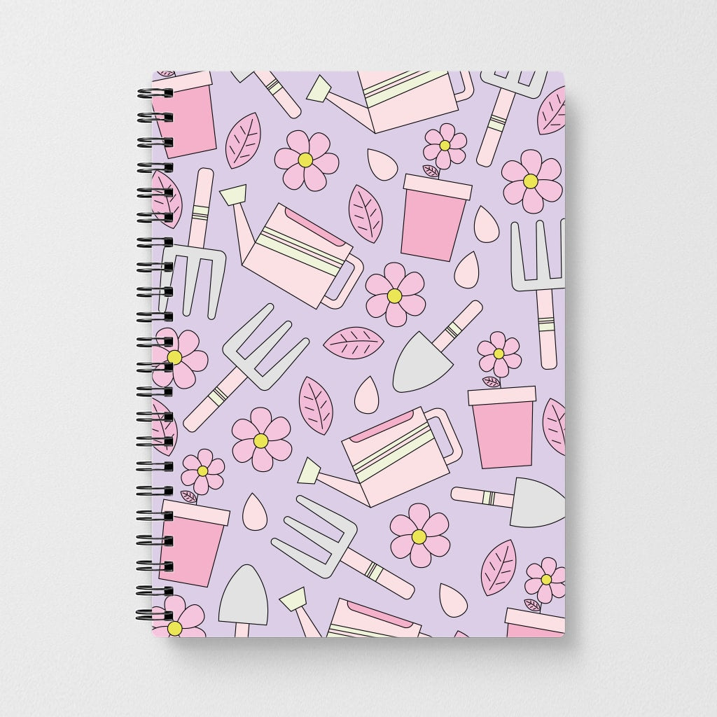 Gardening Tools - Spring Patterns Notebook