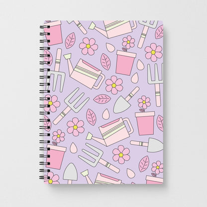 Gardening Tools - Spring Patterns Notebook