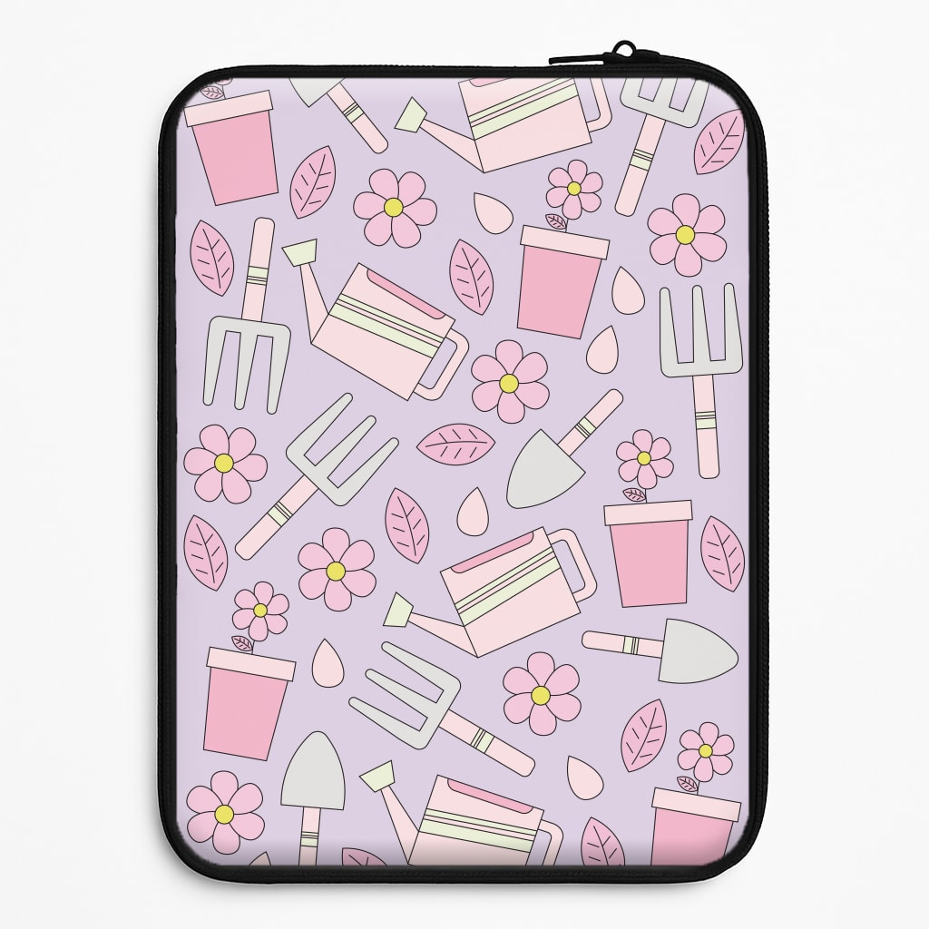 Gardening Tools - Spring Patterns Universal Laptop Sleeve