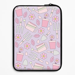 Gardening Tools - Spring Patterns Universal Laptop Sleeve