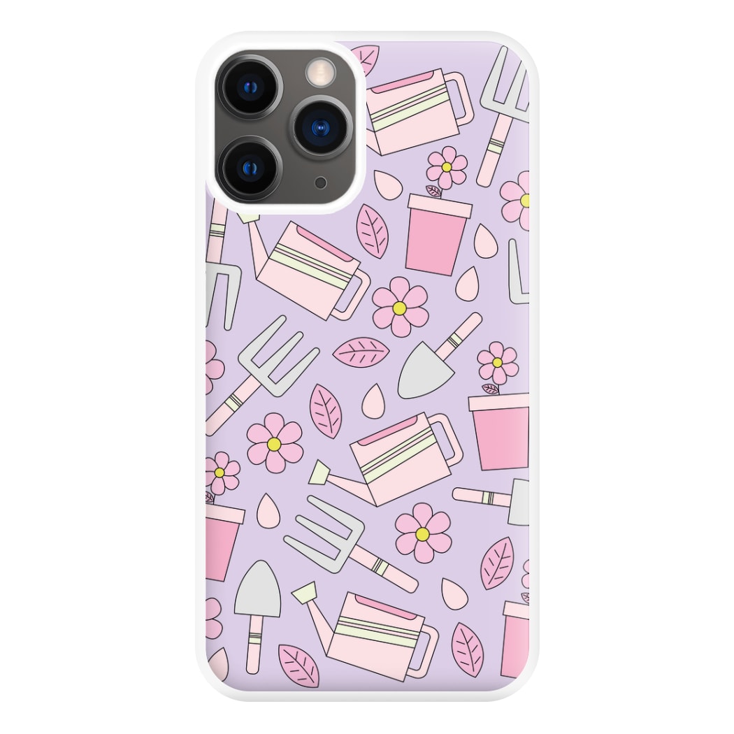 Gardening Tools - Spring Patterns Phone Case for iPhone 12 Pro Max