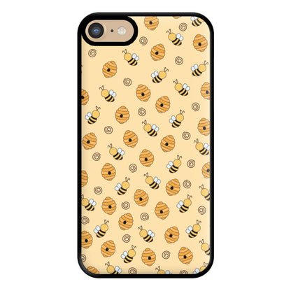 Honey Bees - Spring Patterns Phone Case for iPhone 6 / 7 / 8 / SE