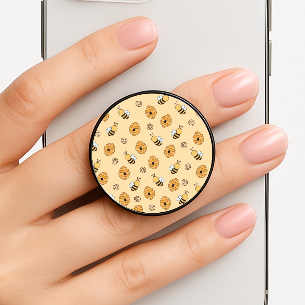 Honey Bees - Spring Patterns Phone Grip
